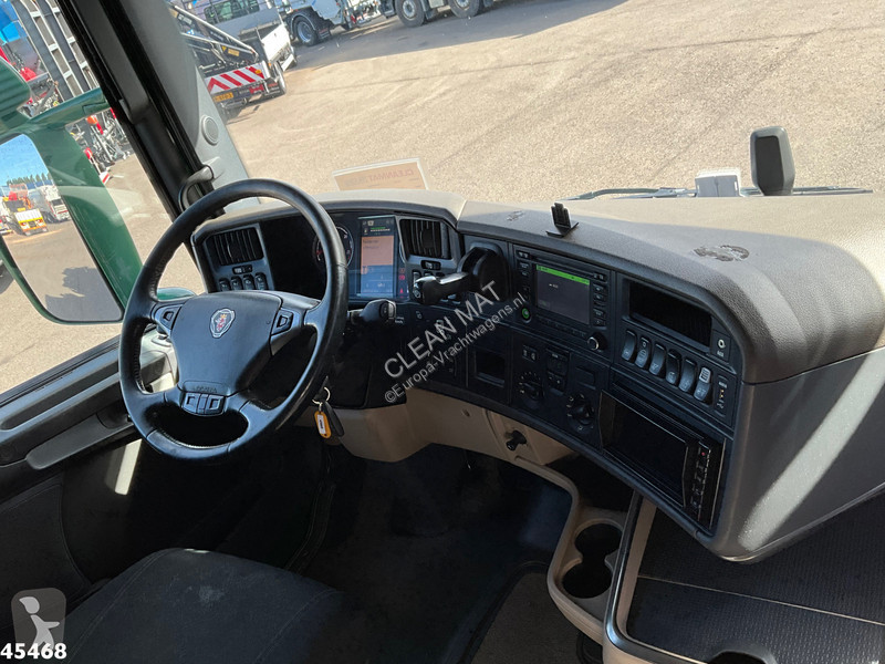 جرار Scania 490 8x4 Euro 6 Effer 140 Tonmeter...