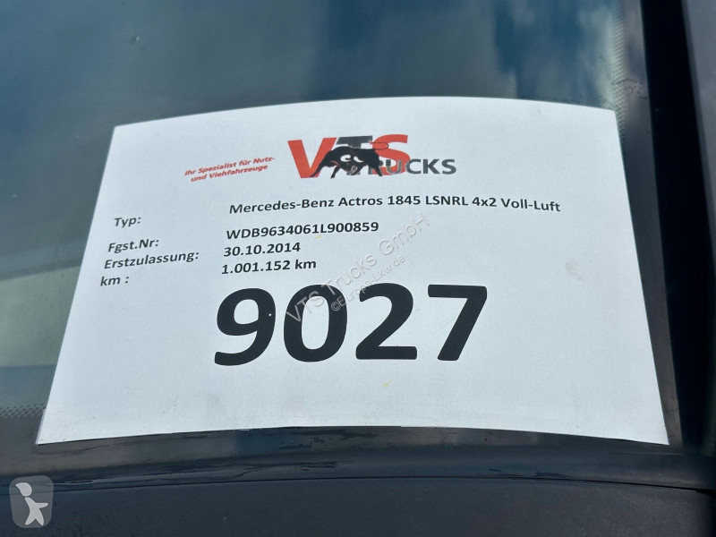 Ciągnik siodłowy Mercedes 1845 Euro6 4x2 Voll-Luft