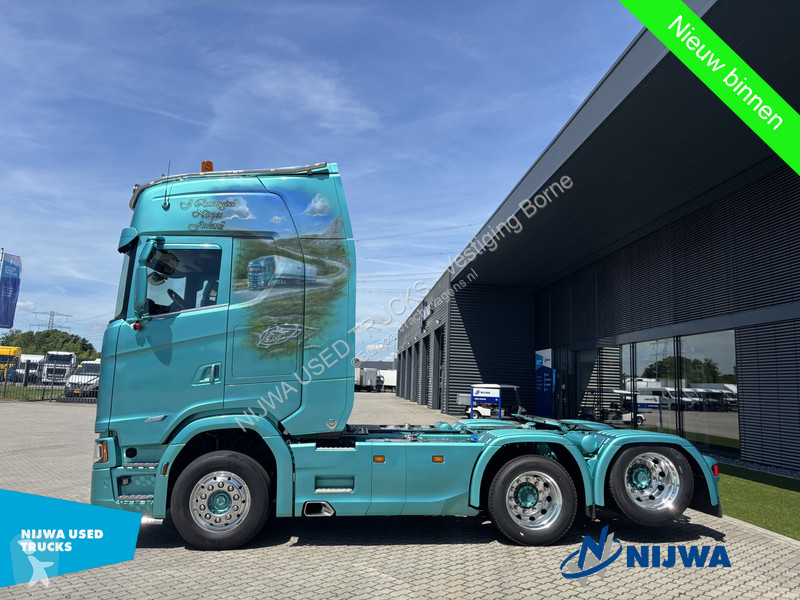 جرار Scania 660 6x2 howtruck V8 + chuifschotel