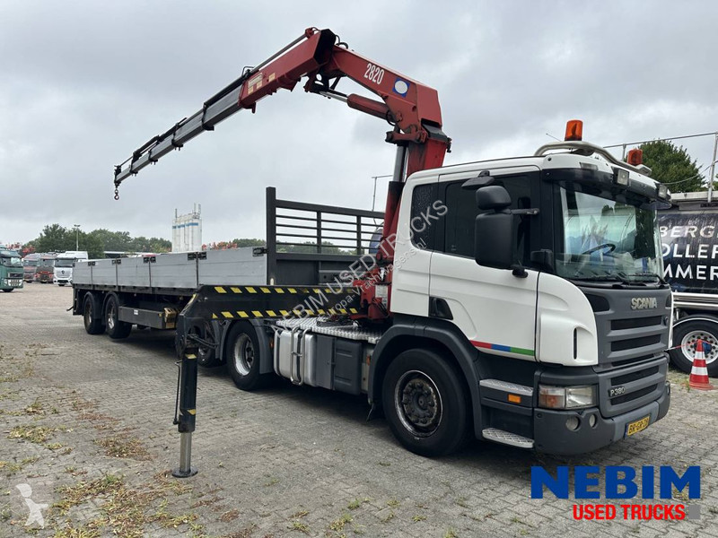 جرار Scania P380 6x2 HMF 2820 K5 - TRACON...