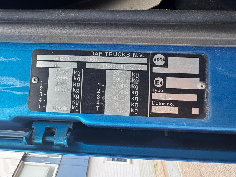Trekker DAF 4X2 EURO 6