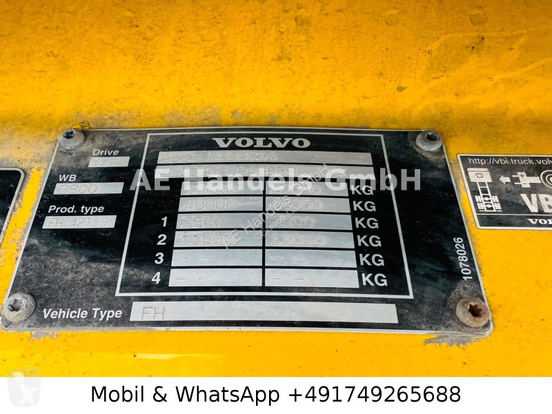 جرار Volvo FH 460 Globe XL BL 4x2...