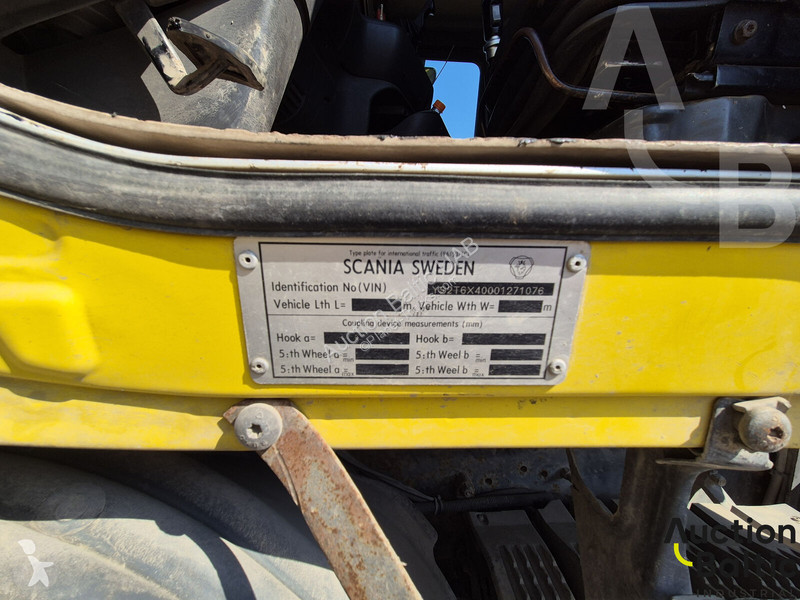 Ansamblu cap tractor si semiremorca Scania 124