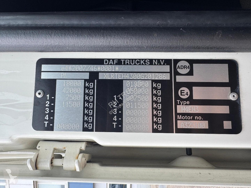 Trekker DAF XF  4X2 EURO 6 MEGA