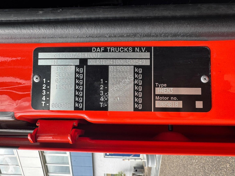 Nyergesvontató DAF 450 4X2 EURO 6 MEGA