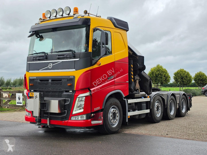 Cabeza tractora Volvo 500 8X4!! PALFINGER 72002...