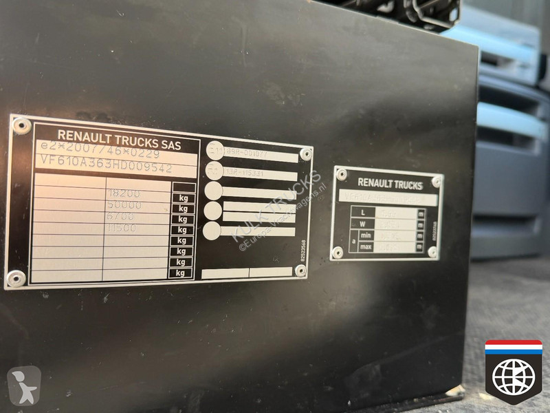 Renault T 520 Retarder - Alloy wheels - 2x Tank...