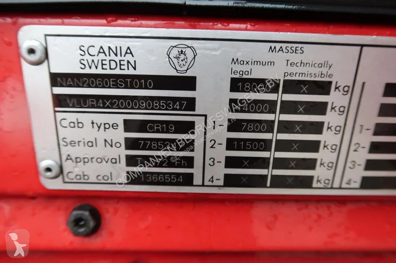 Traktor Scania -580 V8 R 164
