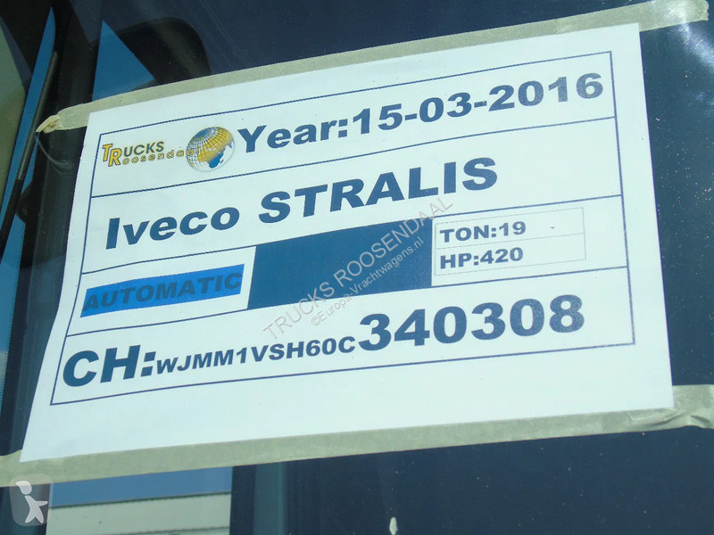 Traktor Iveco 420 + EURO 6 + 580KM