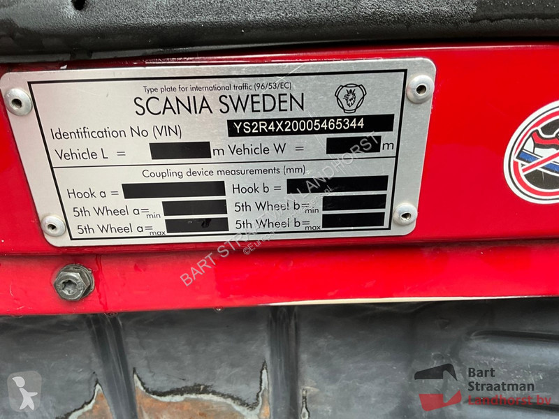 Tractor Scania 4x2 Euro 6 Tractor with...
