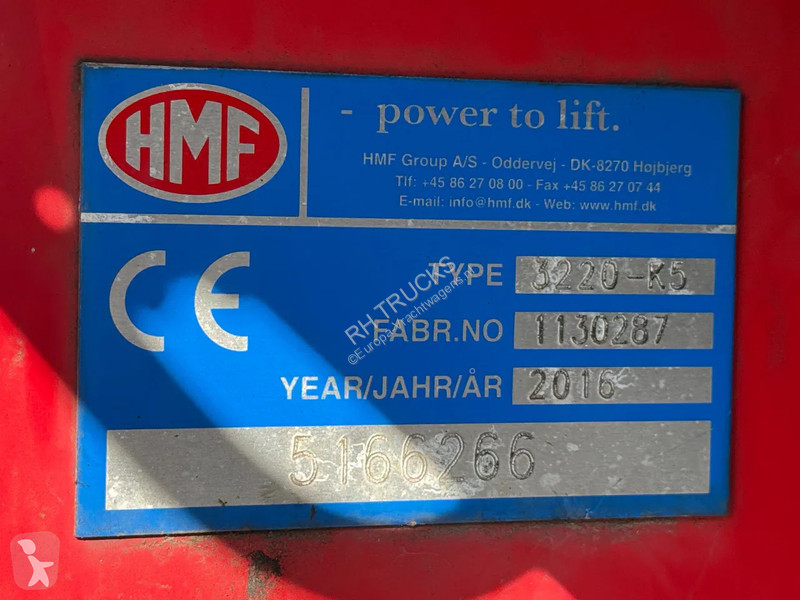 Traktor DAF 440 6X2 EURO 6 + HMF 3220-K5 REMOTE...
