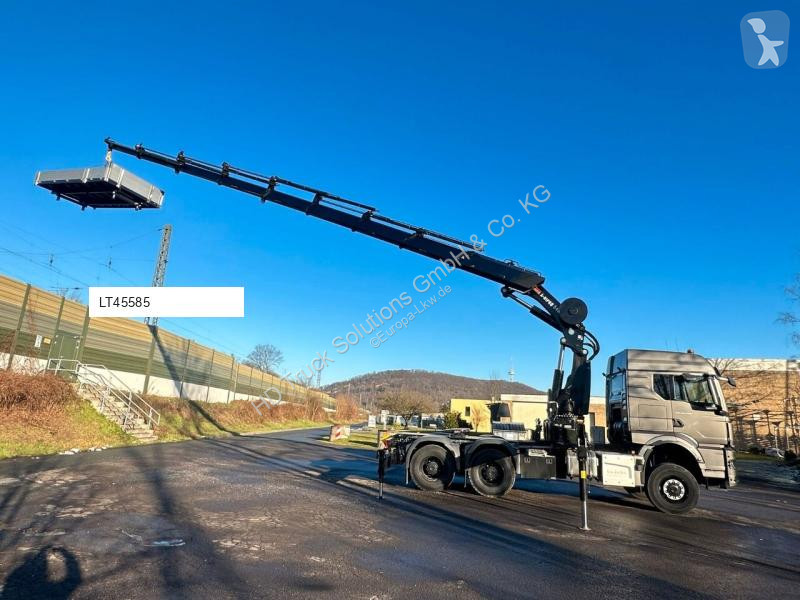 Traktor MAN TGS 26.520 6x6  Kran HIAB X-HIPRO...