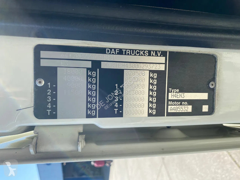 Traktor DAF 106480 SSC / Intarder / Stand Airco...