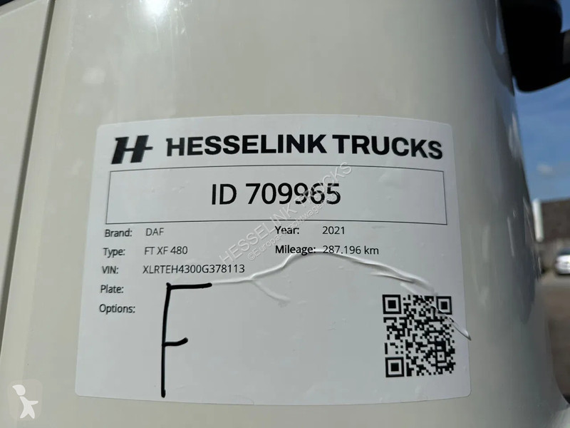 Tractor DAF 480 SSC Super Space 2x tank LED...