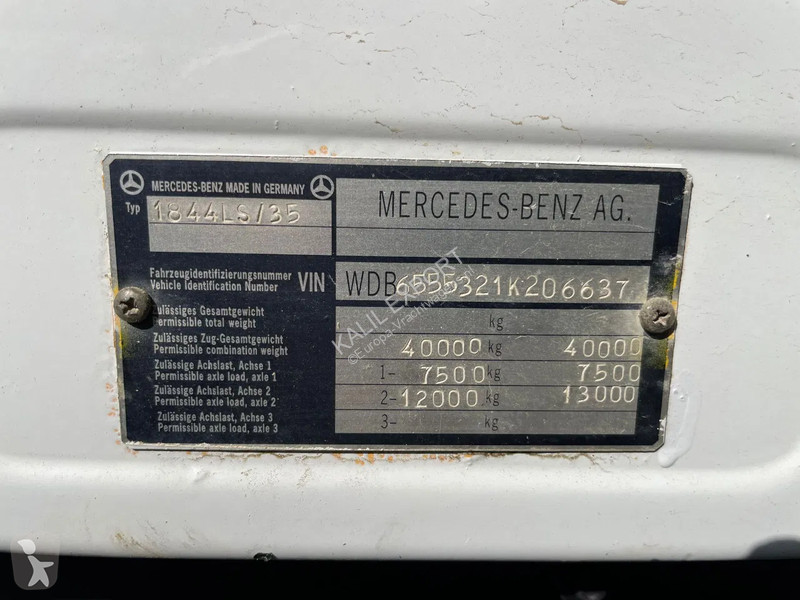 Tractor Mercedes 1844 V8 EPS Big Axle Hydraulic...