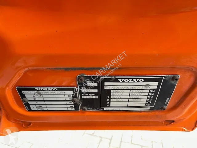 جرار Volvo 400 Original Holland truck Euro 5