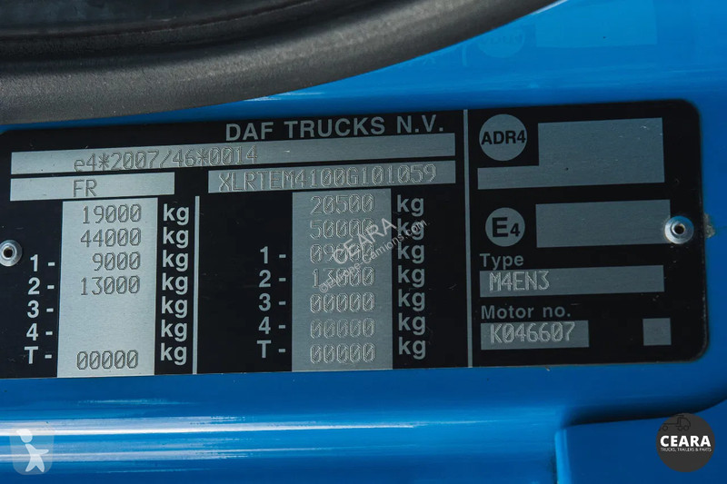 جرار DAF 400 Fassi F195 Dynamic 5 ext. RADIO...