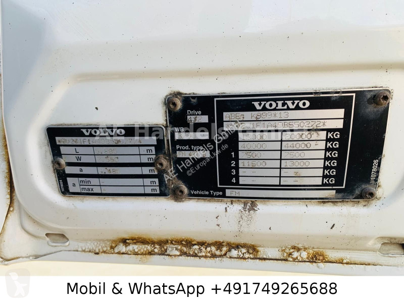 جرار Volvo 420 GlobeTrotter LL *Euro5/Alcoa
