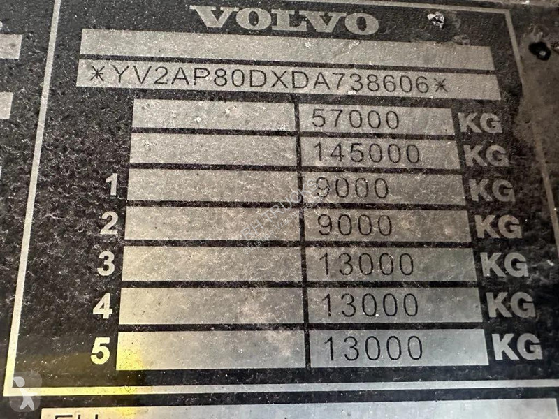 جرار Volvo 16610 10X4 EURO 5 - INTARDER -...