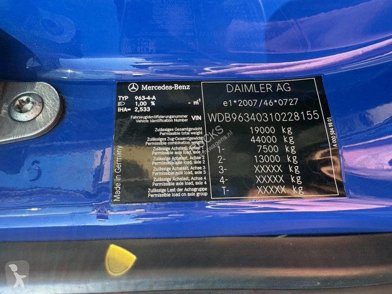 Trekker Mercedes 1936 4X2 - EURO 6 SPOILERS