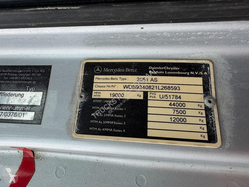 جرار Mercedes 2051 + 4X4 + V8 ENGINE +...