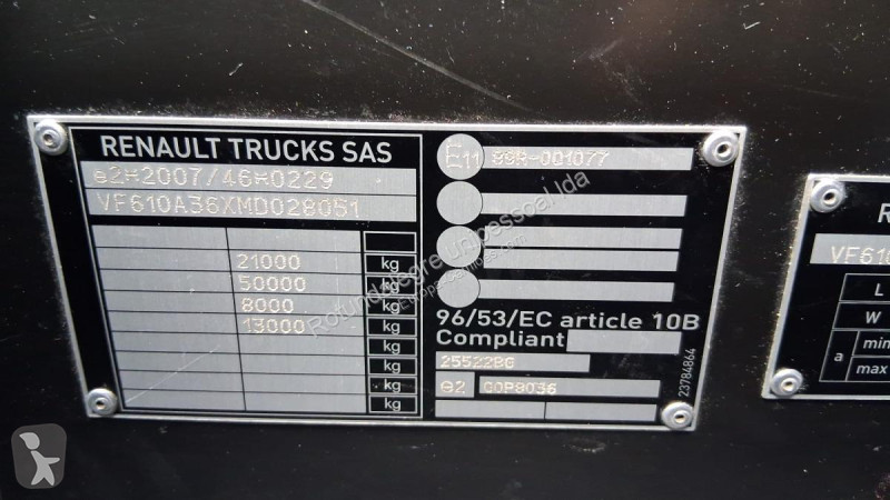جرار Renault  T-high 480 / RETARDER / 2021