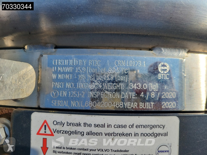 Cabeza tractora Volvo 460  4X2 LNG! ADR ACC...