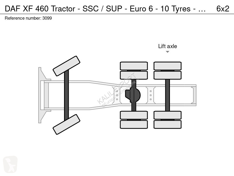 Cabeza tractora DAF Tractor - SSC / SUP - Euro...