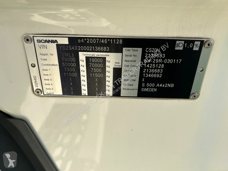 Traktor Scania 500S NGS | FU AIR | RETARDER |...