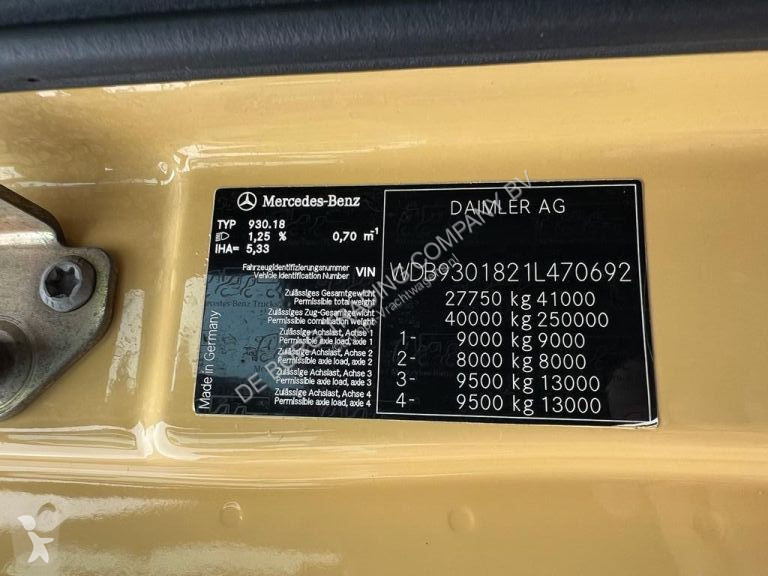 Tahač Mercedes 4160 8x6/4 SLT
