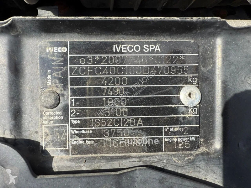 Tracteur Iveco 40C17 BE Combinatie Veldhuizen...
