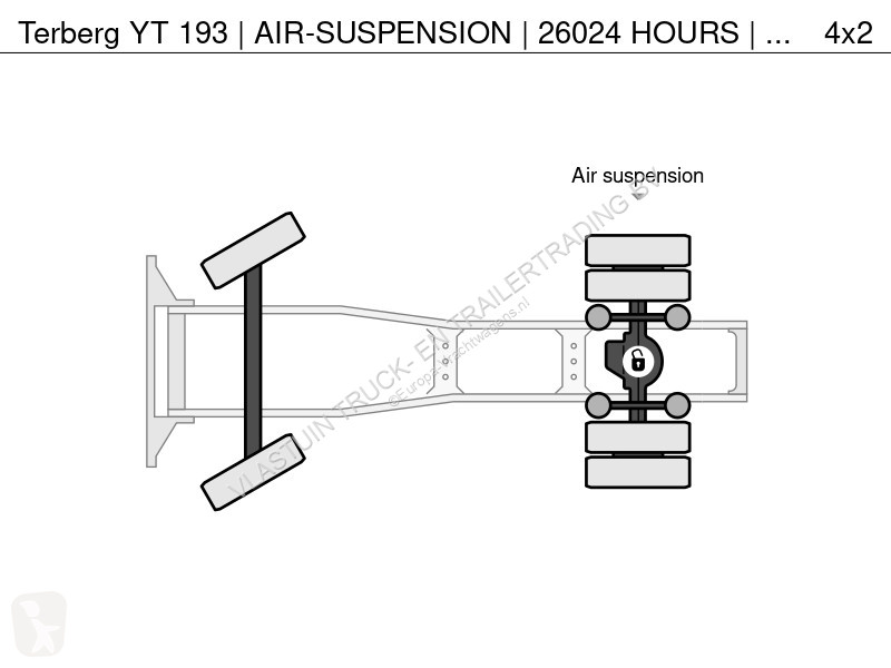 جرار Terberg YT 193 | AIR-SUSPENSION | 26024...