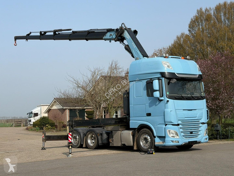 جرار DAF 530 FTN EURO 6!! CRANE!! FASSI 54TM!!...