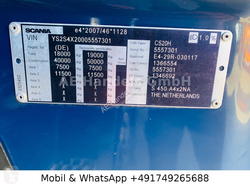 جرار Scania S450 HighLine BL...