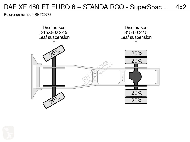 Trekker DAF FT EURO 6 + STANDAIRCO - SuperSpaceCab