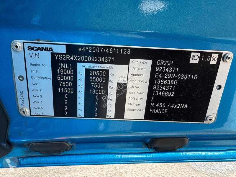 Trekker Scania 4X2 EURO 6