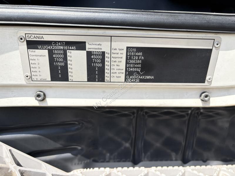 Cabeza tractora Scania 400