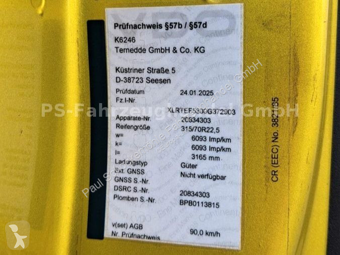 Nyergesvontató DAF 480 FT*Blatt/Luft*ALCOA