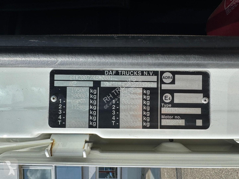 Tahač DAF 480 4X2 EURO 6 MEGA