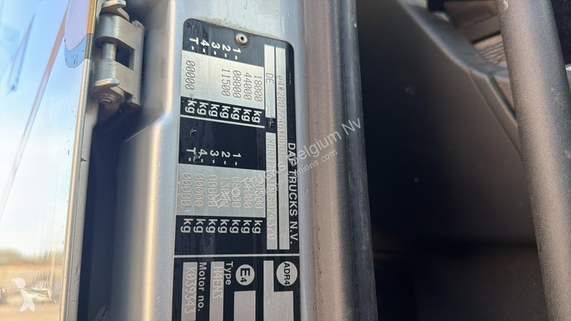 Cap tractor DAF (CAMION BELGE / BELGIAN TRUCK /...