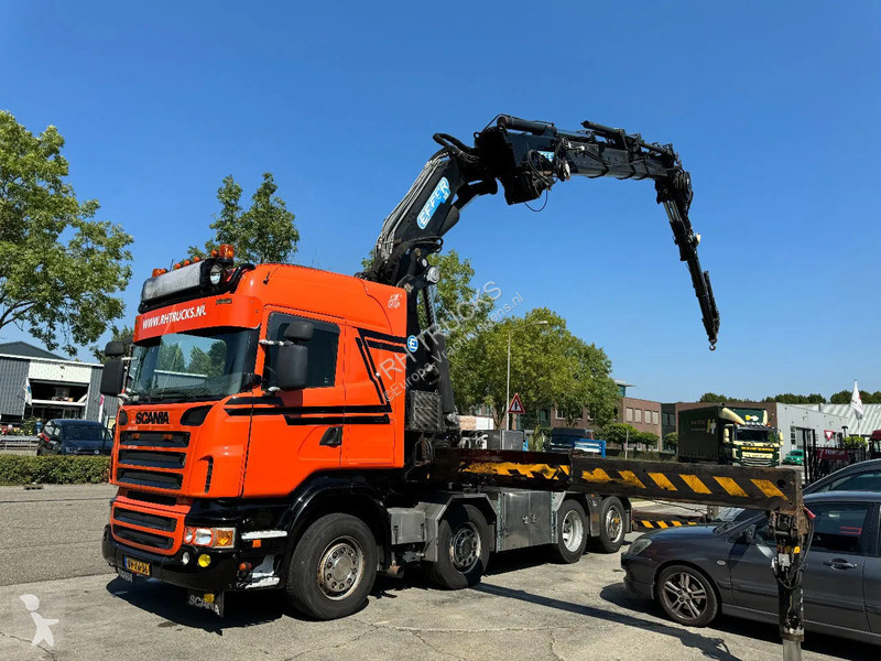 Traktor Scania R560 V8 8X2 + EFFER CRANE 1550...