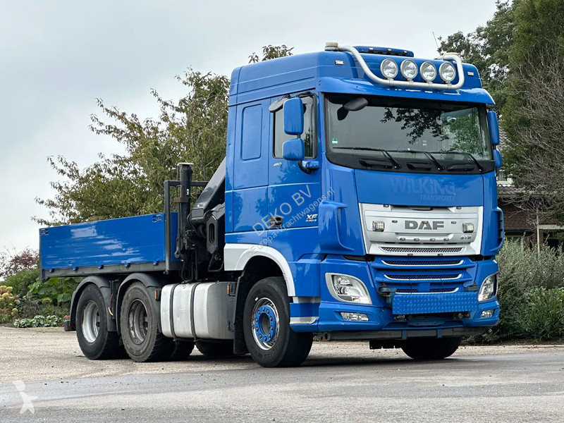 Tahač DAF 6x4!!HIAB 24TM...