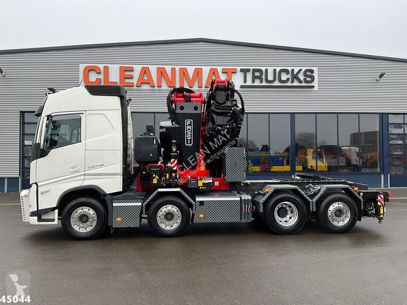 Traktor Volvo 8x2 Fassi 145 Tonmeter laadkraan...