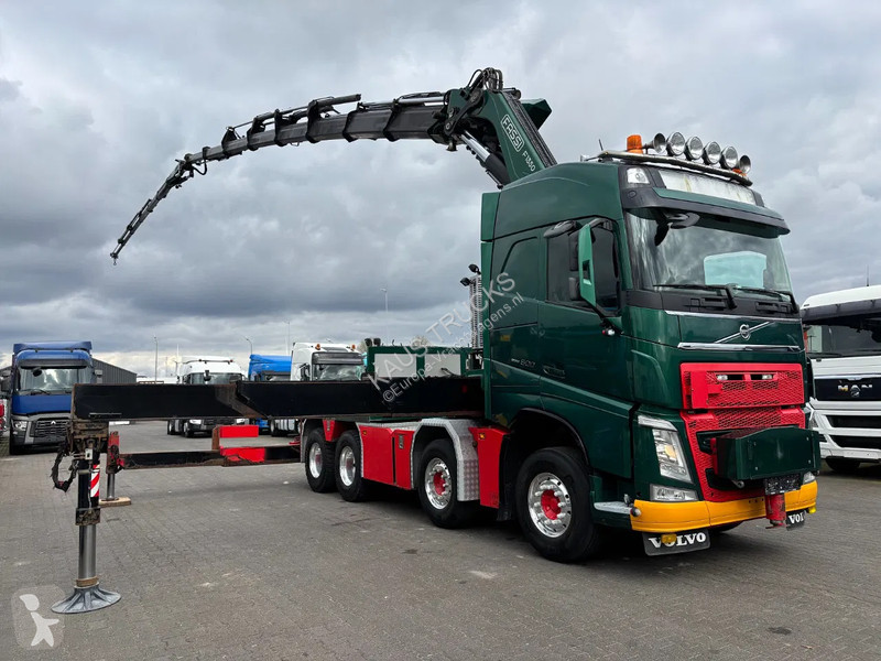 Traktor Volvo 500 8X4 Euro 6 Fassi 1350 + Fly jib