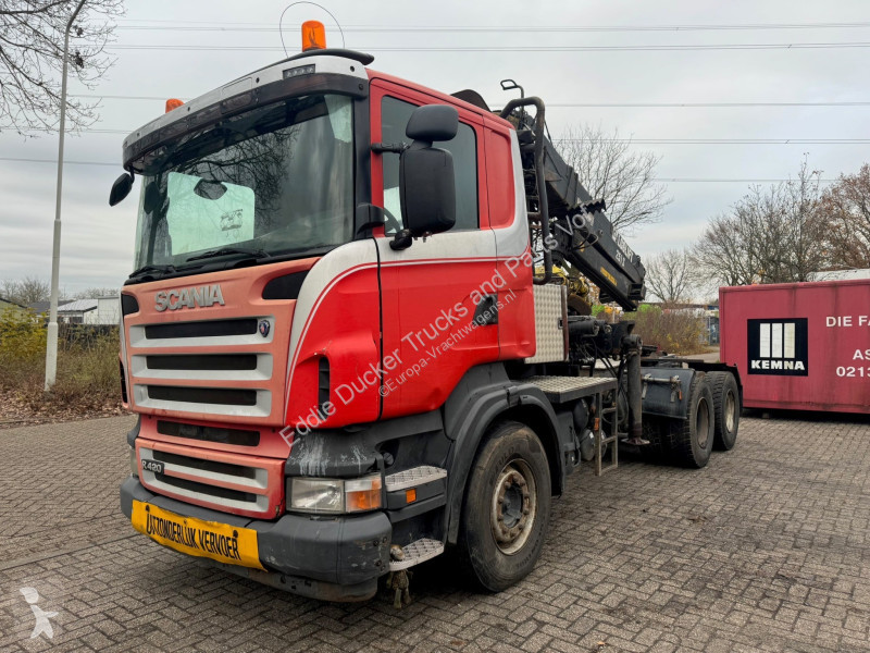 Traktor Scania 6X4 EURO 4 MANUAL/RETARDER/LOGLIFT