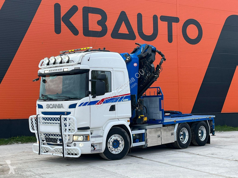 Traktor Scania 490 6x2 HMF 5020 K6 + JIB /...