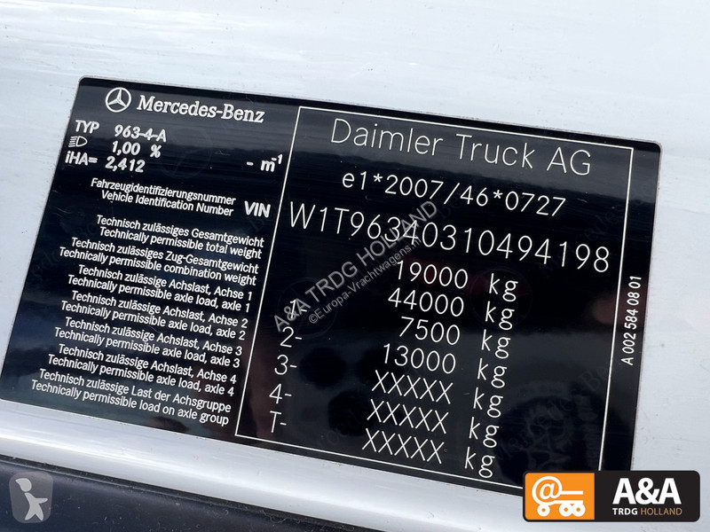 Trattore Stradale Mercedes ACTROS 1845  MP5...