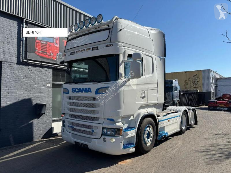 Tractor Scania R580 V8 LA6X2HNB Topline full...