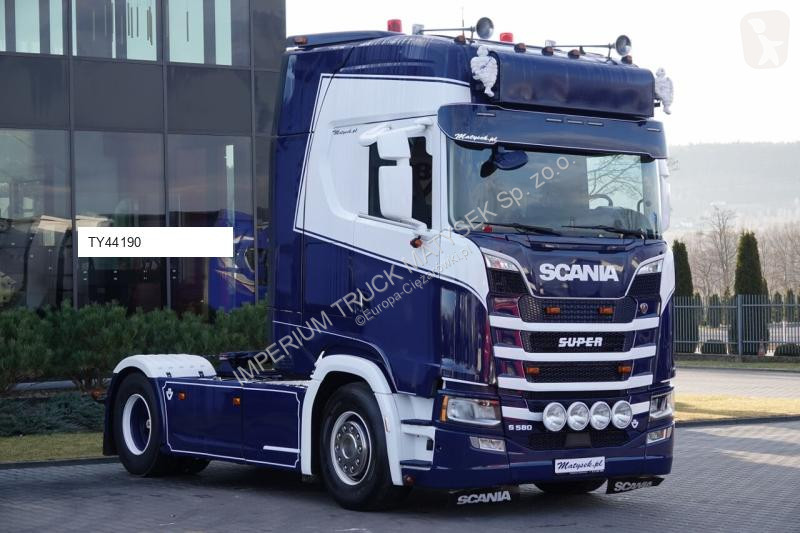 Traktor Scania S 580 / FULL AIRMATIC / I-PARK...