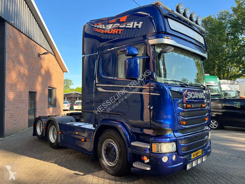 Traktor Scania R490 6X2 Topline Standairco 2X...